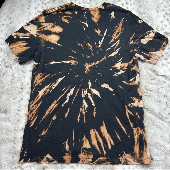 Hair Hustler Bleached Short Sleeve Graphic Tee Size Large - Picture 4 of 4